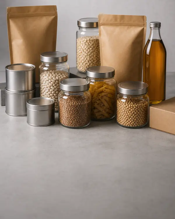 Grocery and pantry products available for wholesale distribution.